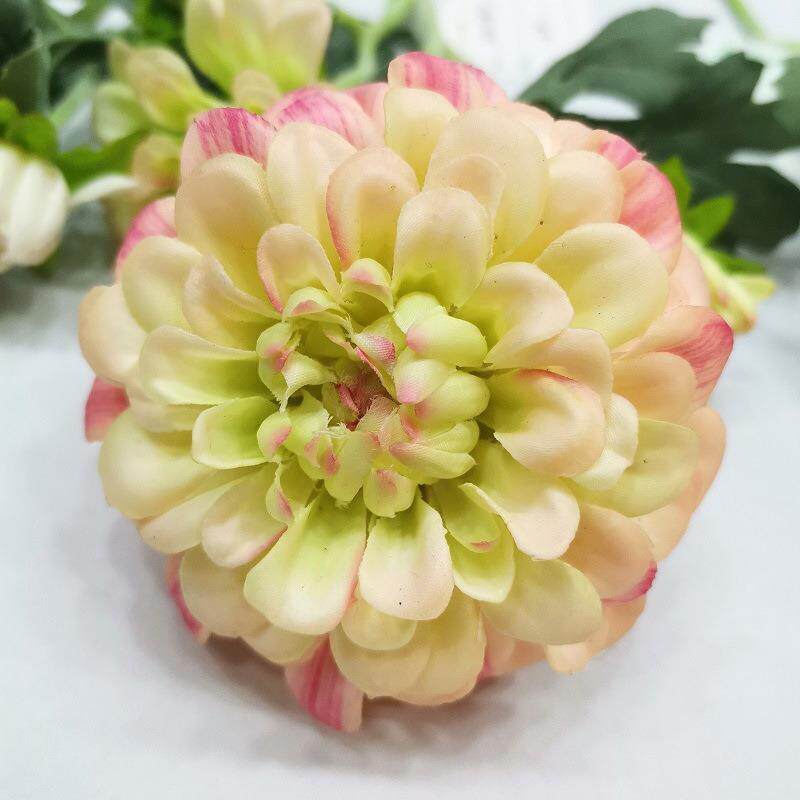 清明花菊花绢布花5头万菊真家按箱发货居装饰摆件寿拍照仿道具人