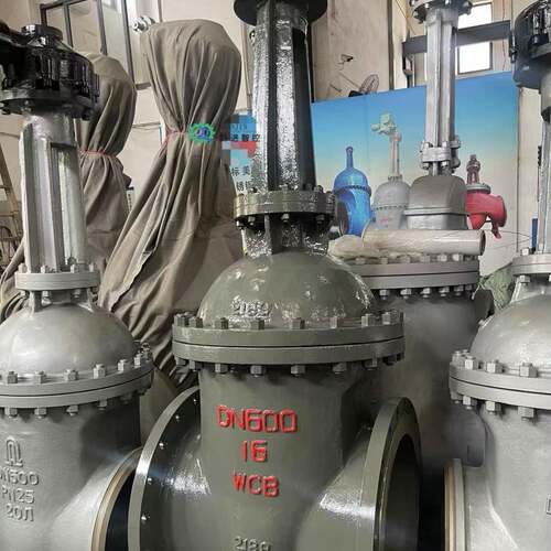 AC80V手动闸阀改电动闸阀Z941H-16CDN250远程控制液晶显示4-20