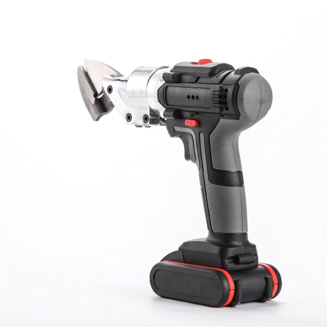 新款无刷工业级锂电铁皮剪不锈钢铝皮铜皮裁剪套装铁皮剪电动工具