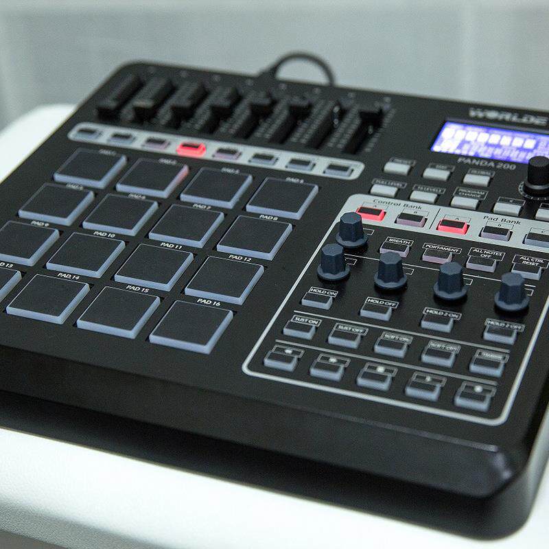 worlde PANDA200midi键盘打击垫控制器编曲键盘音乐键盘电音键盘