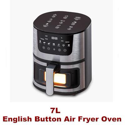 7Quart Air Fryer English Button Multifunctional No lampblack