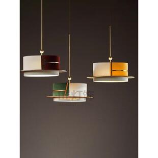 工厂直销现代创意简约船夫帽吊灯北欧卧室书房灯日式侘寂样板房氛