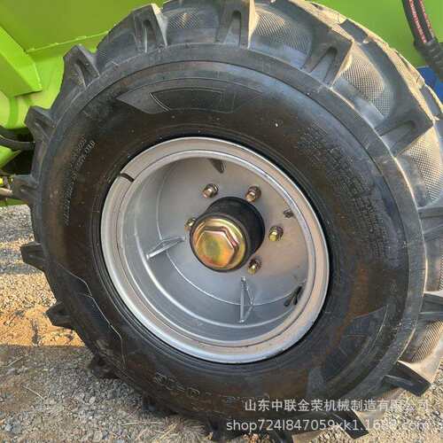 牵引式全自动撒粪车大棚果园拖挂式施肥车农用撒肥机干湿两用抛粪