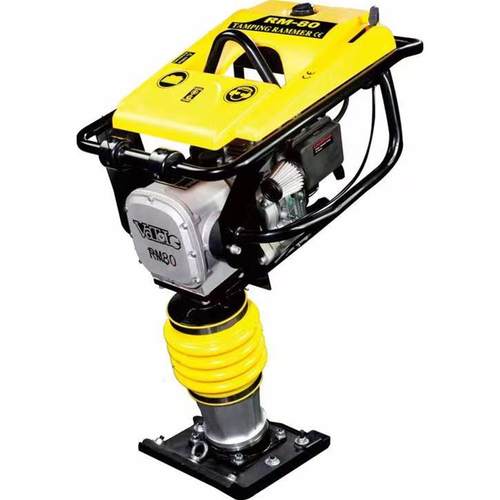 打夯机汽油小型夯土机路面振动夯地基打夯夯实机