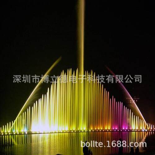创意花式程控喷泉FOUNTAIN涌泉波光泉音乐喷泉水景设备出口户外
