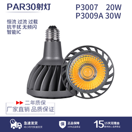 光之景店铺led射灯par45w30w20w10w35we27螺口餐厅吊灯，cob聚光源