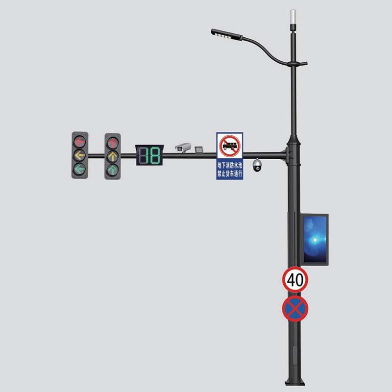 多功能杆路灯指监控安全杆标识智示慧RGN多合牌一厂家