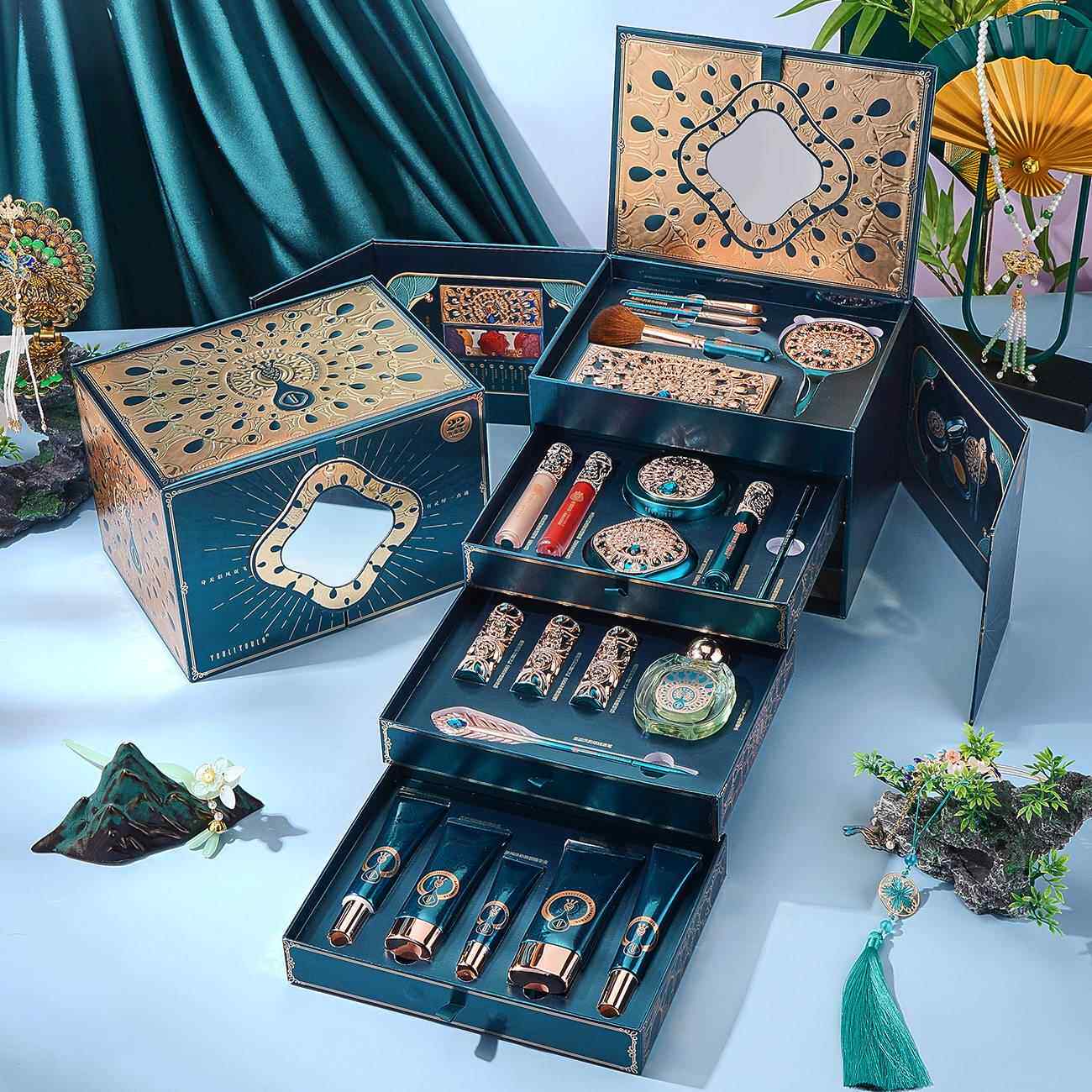 化妆品一整套口红彩妆套装套盒生日送老婆女友闺蜜情人节礼盒礼物