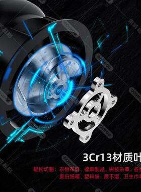 潜wqas高切割式380v化粪池抽切割农用泵扬程泵污堵塞铸铁污水泵无