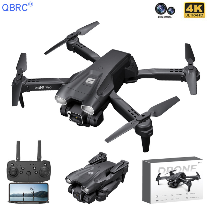 E63遥控无人机高清双镜头光流定位 遥控飞机四轴飞行器折叠长续航