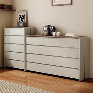 迪菲诗卧室中古八斗柜客厅储物柜床尾置物柜抽屉收纳斗橱实木立柜