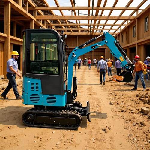 小型呢挖掘机 农用果园多功能微型17型挖土机工程履带小挖机