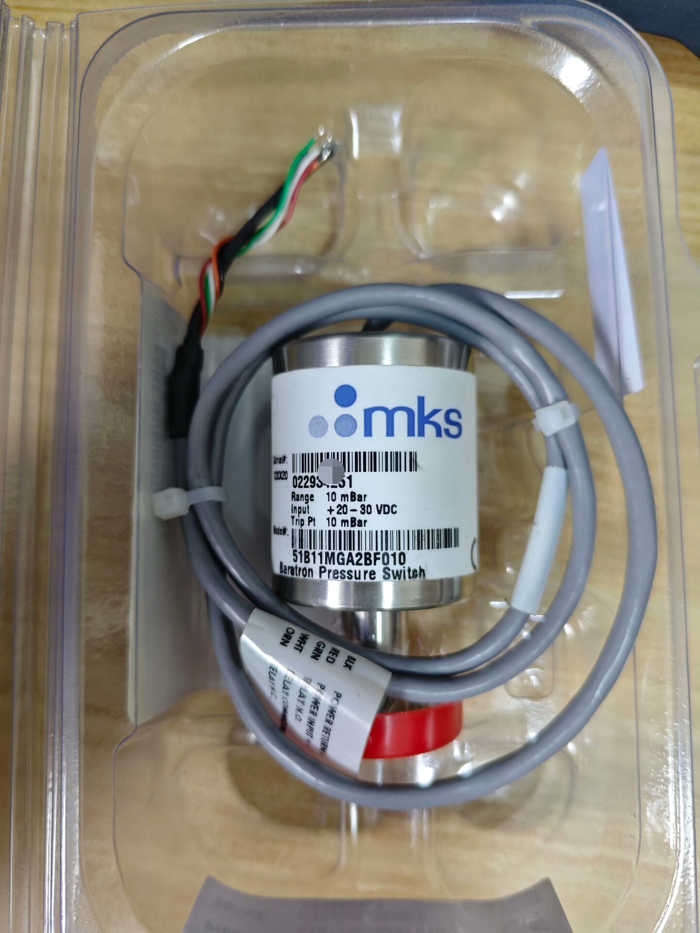 MKS压力真空计 51B11MGA2BF010，测量范围10