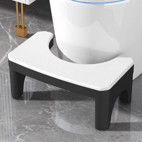 Bathroom toilet footstool, thickened footrest for home use,
