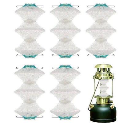 5pcs 70mm Camping Gas Lantern Mantles Cover Durable Gauze