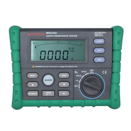 MS2302大型地网数字式接地电阻仪二极法三极法