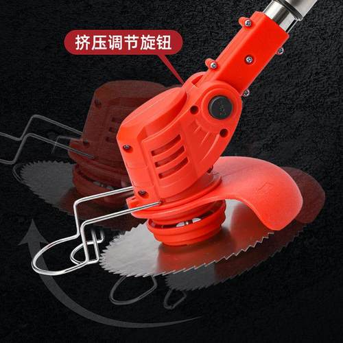 跨境锂电除割草机电动长续航线草器充电QKH式打草家机用无修剪除