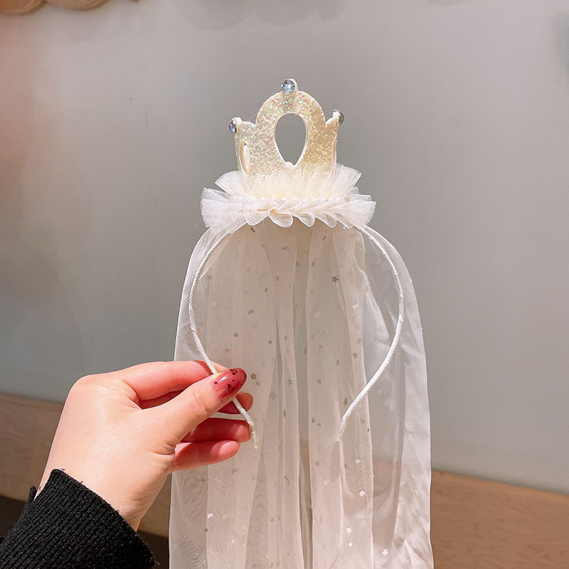 童珍珠女童甜美生日发箍公主发饰