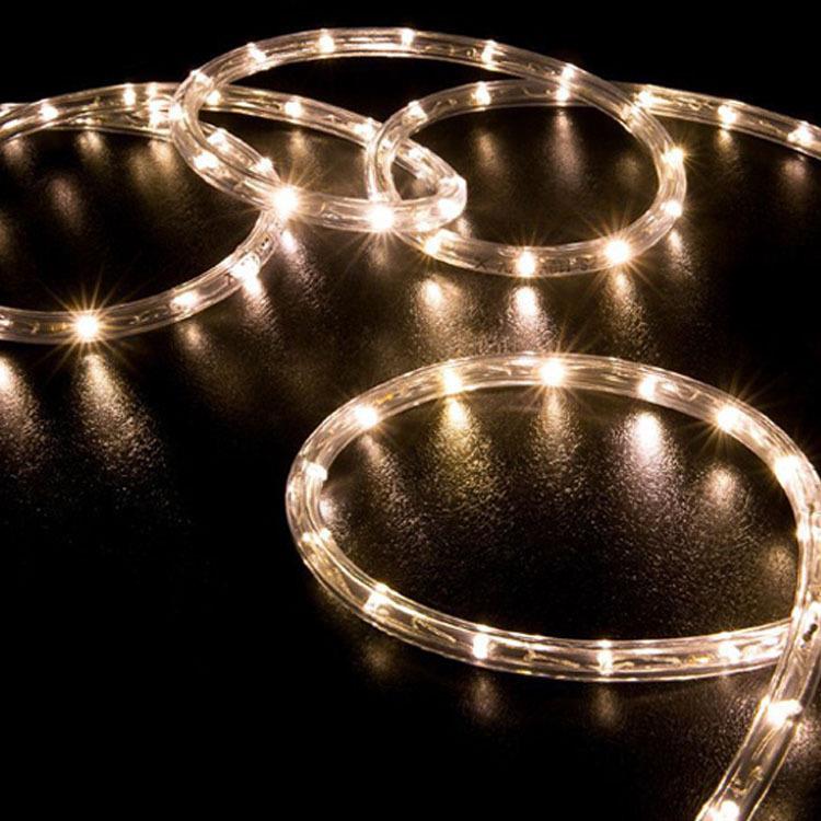 户直销LD二圆线外防UMIE水灯带彩虹霓虹管工程灯条