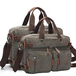 Leisure Canvas Bag Business Briefcase Handheld Crossbody Sh