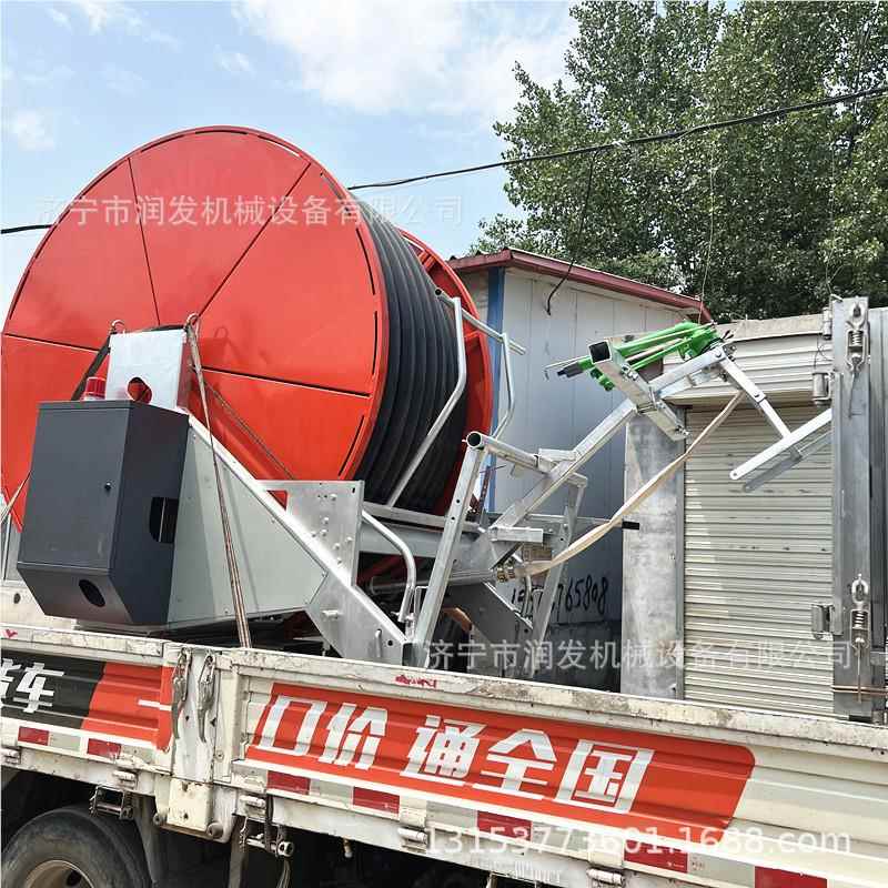 5-307地0型移动式卷盘喷灌机 农用高扬程CVR浇卷排灌盘机