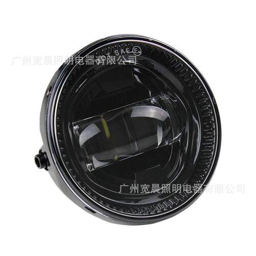 F150前杠专用雾灯 LED前杠雾灯 2007-2014圆形改装前防雾灯