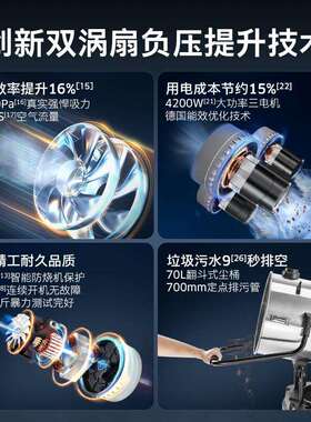 德国卡赫吸尘器NT70/3工业用工厂车间粉尘大功率大吸力商用吸尘机