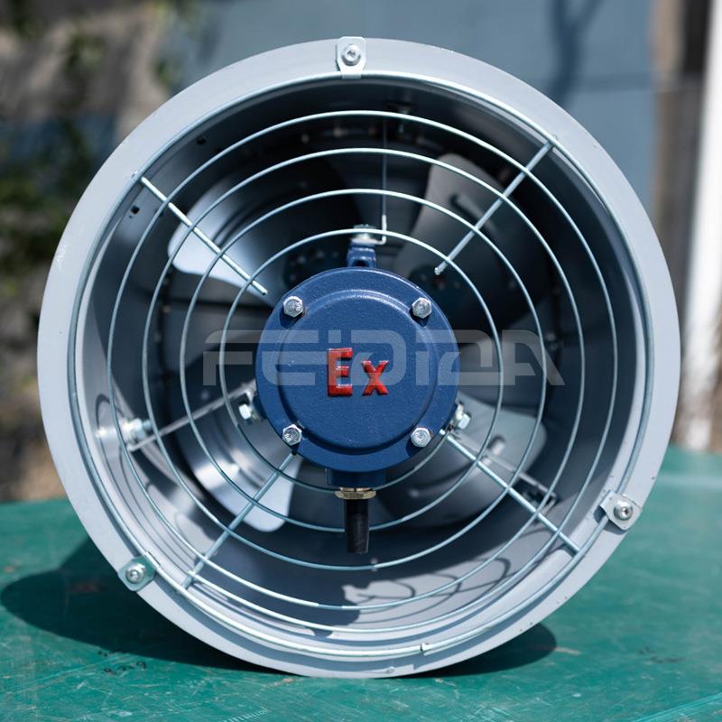 高品质T35轴流风机圆筒型工业换气排风机工程商用仓库排气机380V