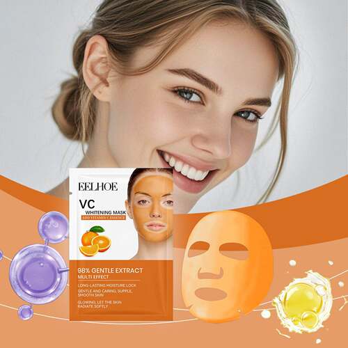 EELHOE VC Radiance Mask, rich in VC essence, nourishes and e