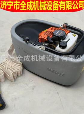 高扬程船式喷灌机农用浇菜船式漂浮二冲程汽油抽水泵全成船式水泵