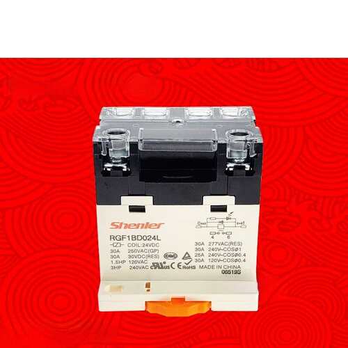 SOKE申乐电气大功率继电器RGF1BD024L代替JQX-76F-BED-1A 24VDC