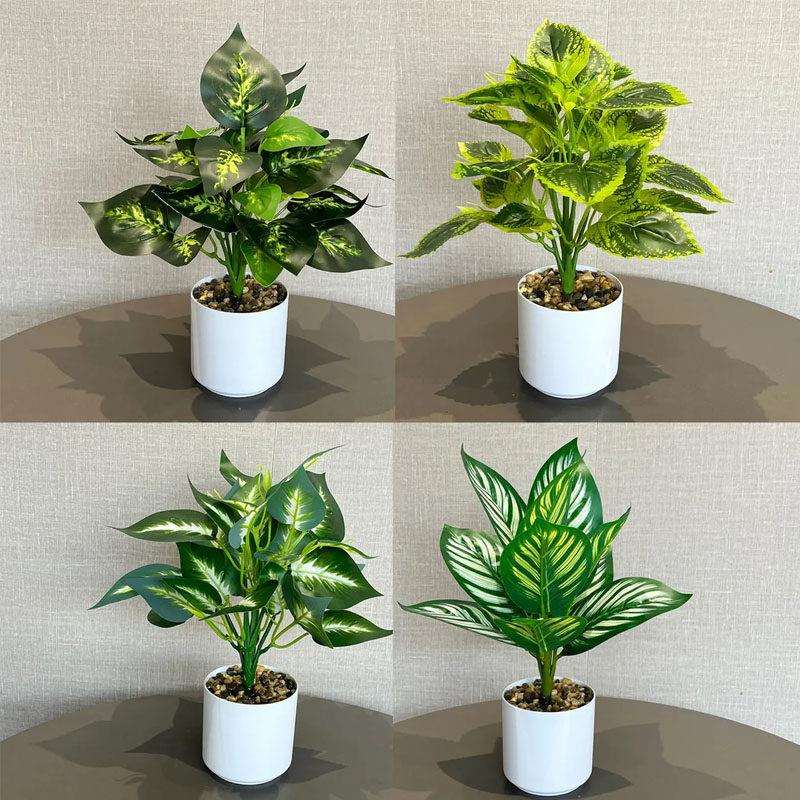 彷花彷真绿色物植摆真设花酒束客厅桌面装饰品商场店装670饰摆饰