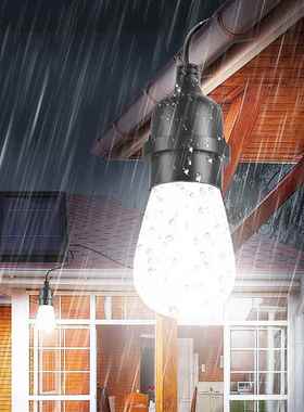 别墅露太阳能灯串SL-401营装饰吊灯户外阳太能灯庭院花园防水彩灯