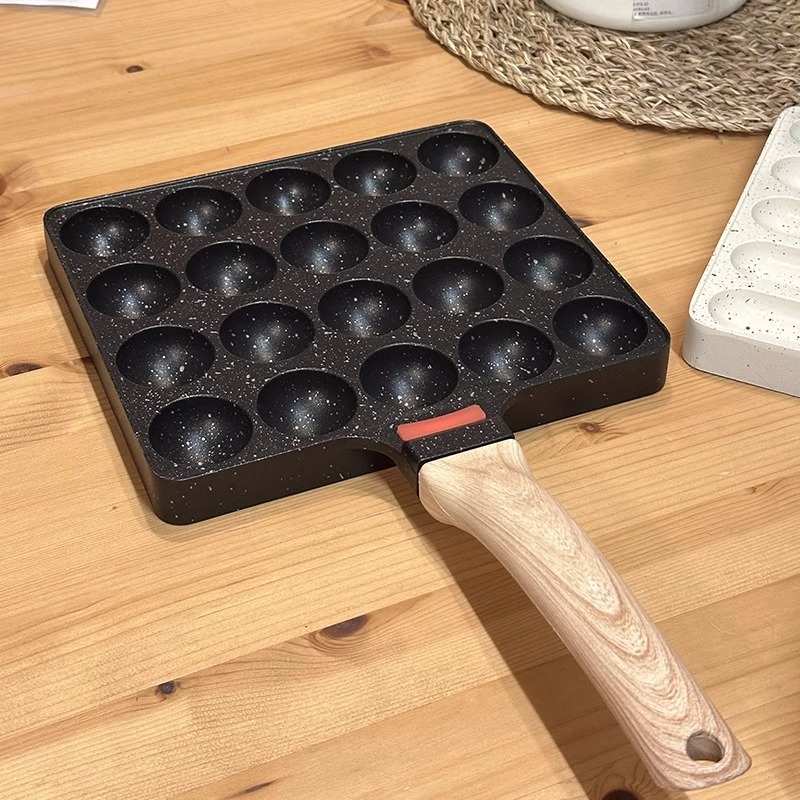 麦饭石不粘家用淀粉肠锅脆皮烤肠专用烤盘烤肠模具小型烤肠