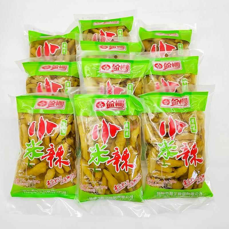 盈棚小米辣500g也山椒四川泡椒泡菜凤爪酱腌菜川菜佐料辣椒调味料