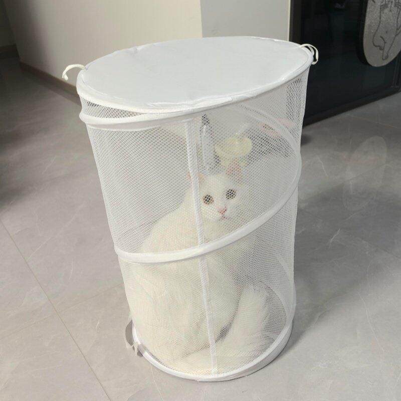 猫咪烘干袋可折叠不占空防抓伤防咬神器宠物洗澡烘干箱小型犬幼猫