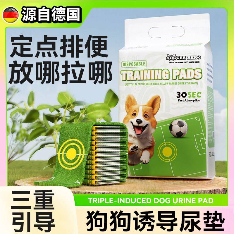 狗狗尿垫宠物隔尿垫引导上厕所诱导定点排便小狗尿片加厚除臭吸水