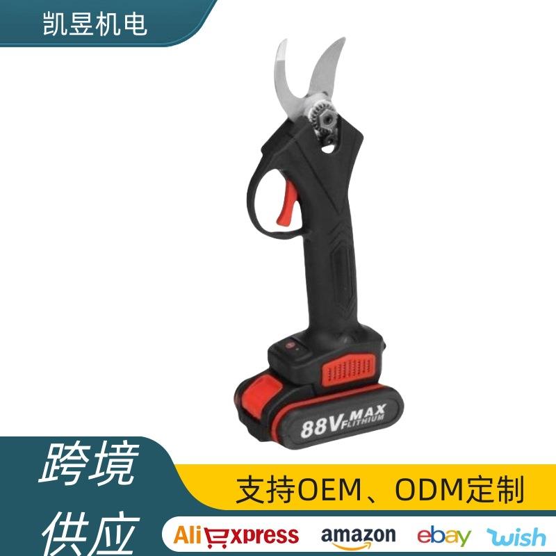 跨境电动剪刀果树修枝剪锂电修剪树枝粗枝剪枝机枝条果园修剪神器