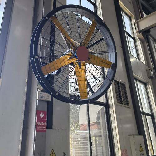 壁挂式永磁工业大风扇厂房车间仓库体育馆可摇头超强风力工业壁扇