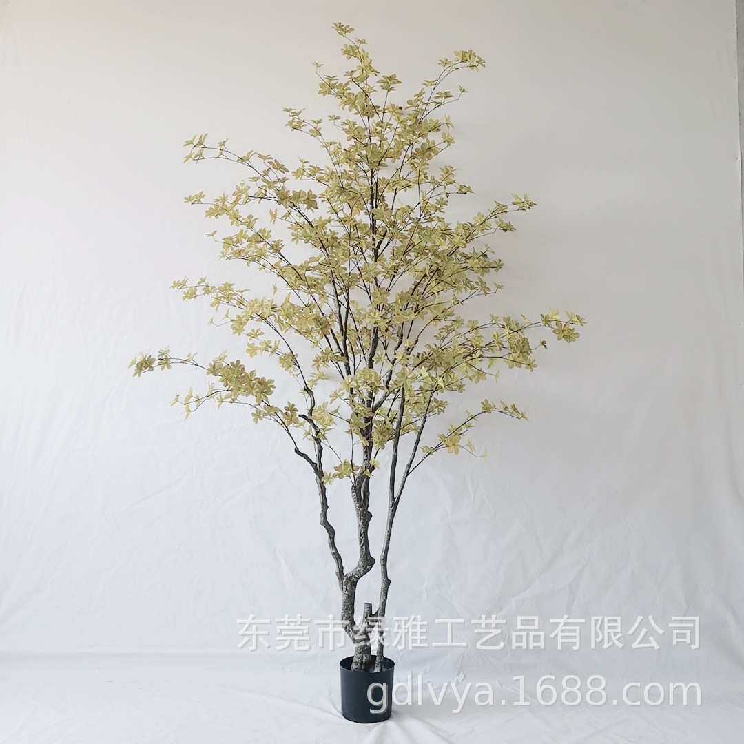 吊钟马物雅植工厂装饰落地假植木仿真家居仿真绿绿醉客厅盆栽秋色