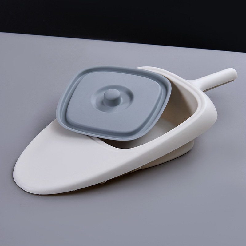 卧床鸭嘴便盆老人床上尿盆产妇男女便盆坐便接便器大便神器扁马桶