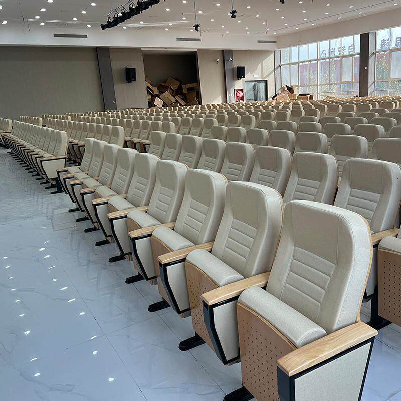 报告厅礼堂椅会议培训教室连排椅音乐厅影剧院报告路演厅软包座椅