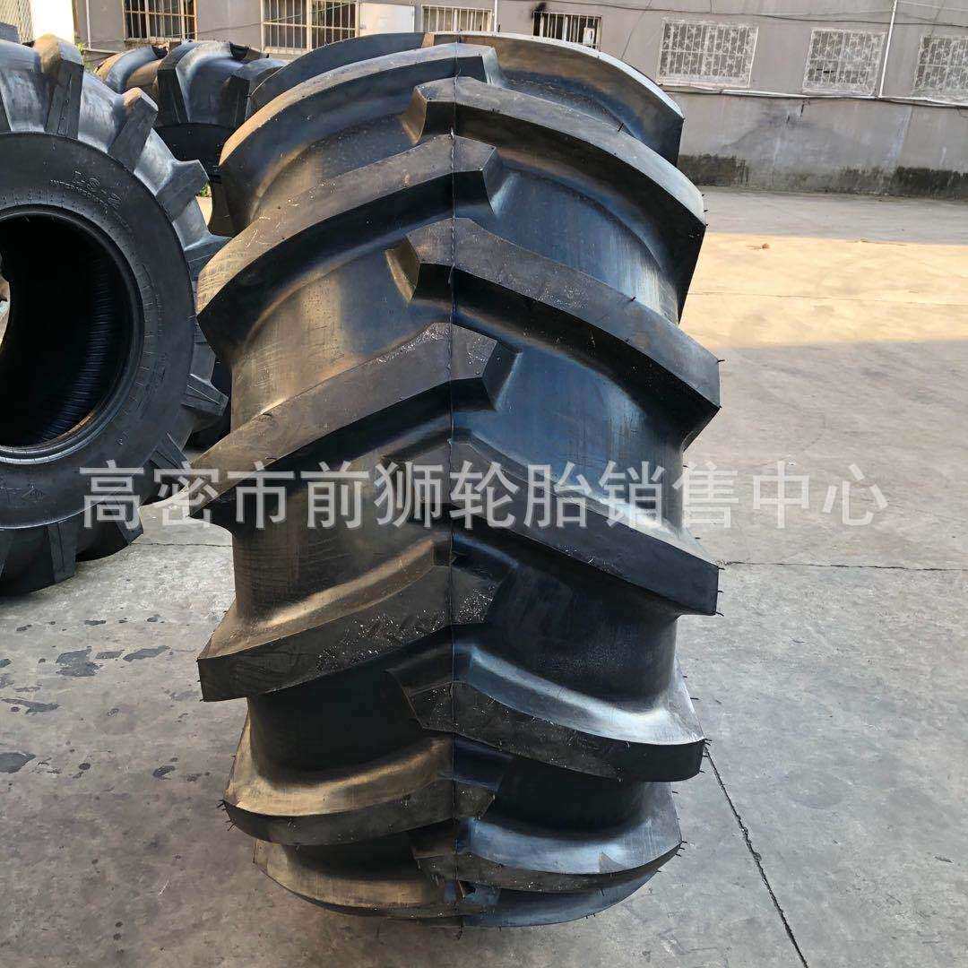 路拌机人字轮胎28L-26 大型机械伐木林业轮胎