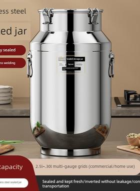 Fanox不锈钢家用防虫防潮密封罐米罐粮食储存容器