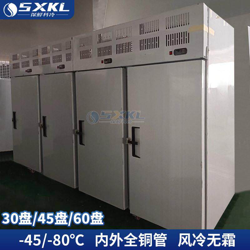 速冻柜商用-45-80℃生蚝海鲜四门三门45盘蛋糕低温液氮海参急冻机