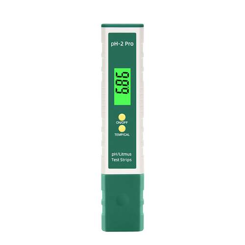 高精度PH-2笔水质测试笔温补带试纸功能PH计酸碱度水产鱼缸测试仪