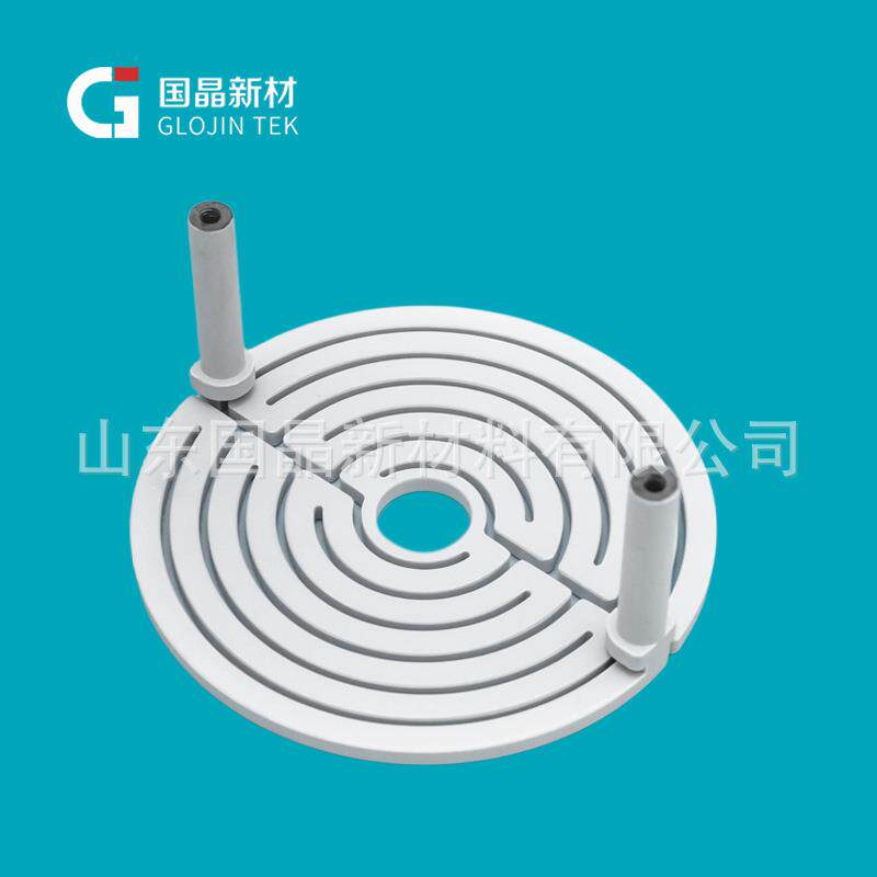 CVD耐高温线圈加热器PBN热解氮化硼涂层石墨加热器用于蒸镀设备