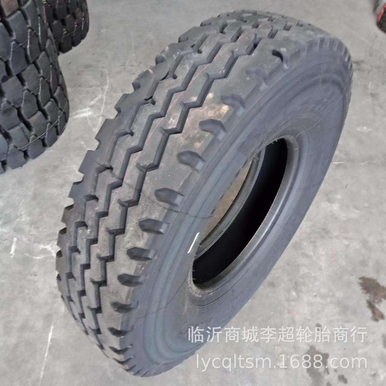 全钢丝载重卡车货车轮胎1000R20虎运三线花纹1100R20