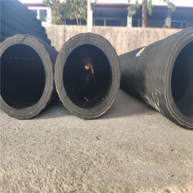 9寸橡胶钢丝管吸排水输送物料用橡胶钢丝管 优质耐磨DN219mm