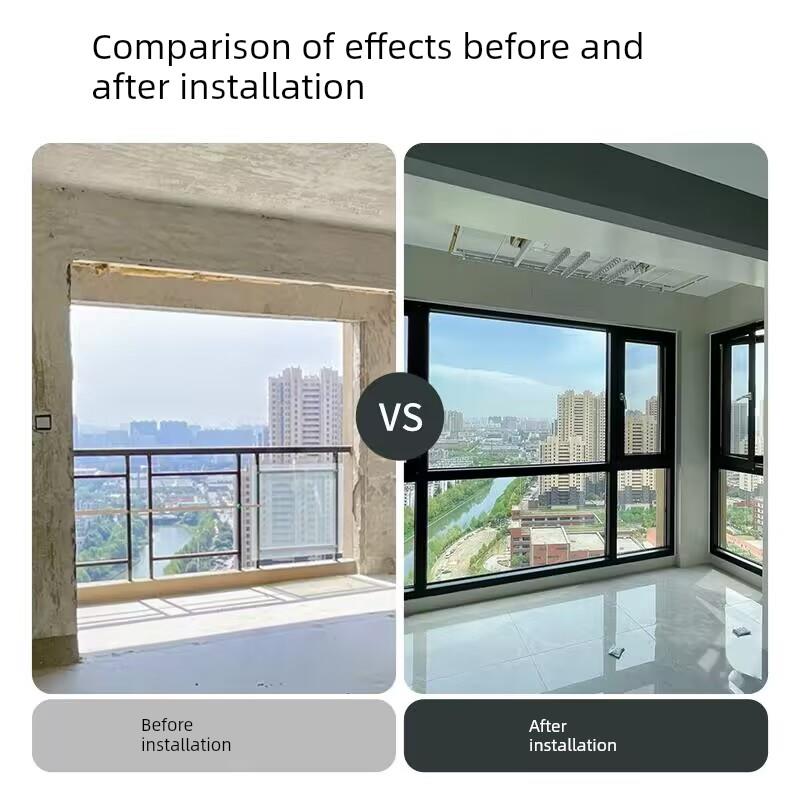 需定制断桥铝门窗定制成都系统窗平开落地窗铝合金阳台阳光房隔音